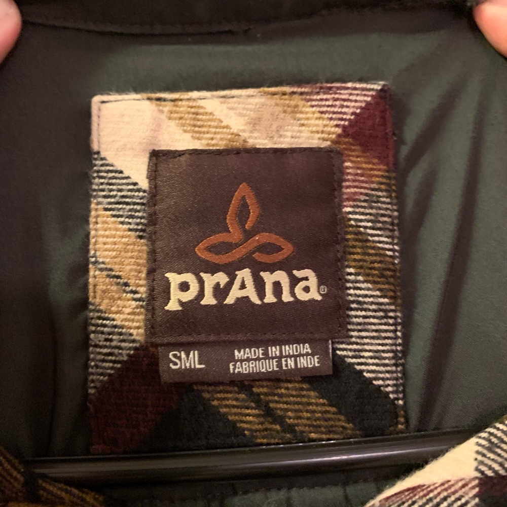 Men’s Prana flannel